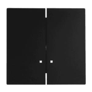 Wippe mit kleiner transparenter Kalotte für Schalter/Taster, zweiteilige Wippe schwarz matt - Busch-art linear® 1785 K-45M Busch Jaeger 2CKA001751A3308