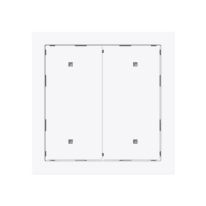 Wippe für Elektroniktaster 2-fach mit transparenten Kalotten Busch-art linear® 2570-20-44G Busch Jaeger 2CKA001751A3317
