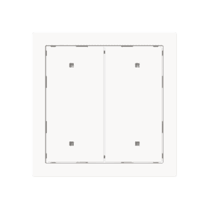 Wippe für Elektroniktaster 2-fach mit transparenten Kalotten Busch-art linear® 2570-20-44M Busch Jaeger 2CKA001751A3318