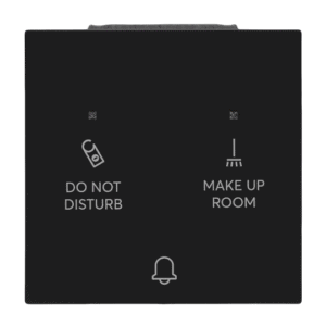 Klingeltaster DND/MUR Flureinheit 230V mit Bedruckung und Leuchtdioden 2029 UC-45M Busch Jaeger 2CKA001751A3408