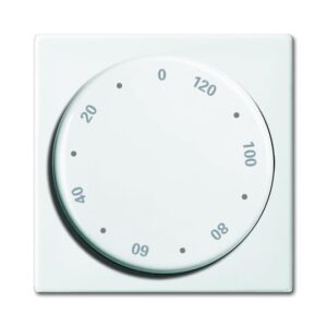Zentralscheibe mit Drehknopf, mit Aufdruck 120 Min. Busch-balance® SI 1771-914-102 Busch Jaeger 2CKA001753A0236