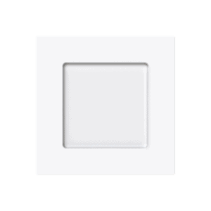 Lichtsignal-Einsatz mit Zentralscheibe Busch-Infolicht® LED / weiß studioweiß - Busch-art linear® 1756 U-44G Busch Jaeger 2CKA001753A0244