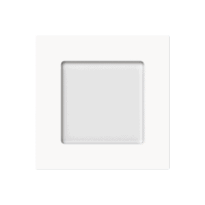 Lichtsignal-Einsatz mit Zentralscheibe Busch-Infolicht® LED / weiß studioweiß matt - Busch-art linear® 1756 U-44M Busch Jaeger 2CKA001753A0245