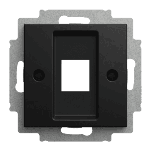 2561-915 Zent.Sch.ModJack 1-f mit Tragring 1-fach, Modular-Jack 2561-915 Busch Jaeger 2CKA001753A0248