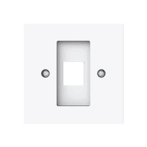 Zentralscheibe mit Tragring Modular-Jack 1-fach Busch-art linear® 2561-44G Busch Jaeger 2CKA001753A9922