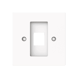 Zentralscheibe mit Tragring Modular-Jack 1-fach Busch-art linear® 2561-44M Busch Jaeger 2CKA001753A9923
