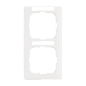 Abdeckrahmen mit Sichtfenster, senkrecht 2-fach alpinweiß - Reflex SI Linear 1722 NSKA-214 Busch Jaeger 2CKA001754A4059