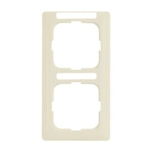 Abdeckrahmen mit Sichtfenster, senkrecht 2-fach weiß - Busch-Duro 2000® SI Linear 1722 NSKA-212 Busch Jaeger 2CKA001754A4094