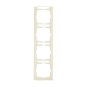 Abdeckrahmen mit Sichtfenster, senkrecht 4-fach weiß - Busch-Duro 2000® SI Linear 1724 NSKA-212 Busch Jaeger 2CKA001754A4098
