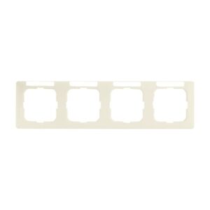 Abdeckrahmen mit Sichtfenster, waagerecht 4-fach weiß - Busch-Duro 2000® SI Linear 1734 NSKA-212 Busch Jaeger 2CKA001754A4099
