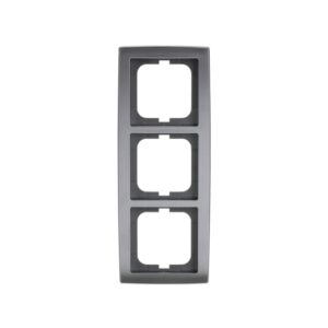 Abdeckrahmen 3-fach chrom matt - solo® 1723-80 Busch Jaeger 2CKA001754A4106