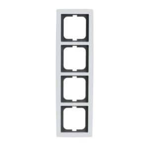 Abdeckrahmen 4-fach studioweiß - solo® 1724-84 Busch Jaeger 2CKA001754A4112