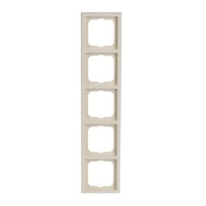 Abdeckrahmen 5-fach elfenbeinweiß - future® 1725-182 Busch Jaeger 2CKA001754A4172