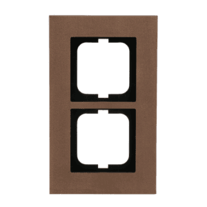 Abdeckrahmen 2-fach bronze - carat® 1722-821 Busch Jaeger 2CKA001754A4259