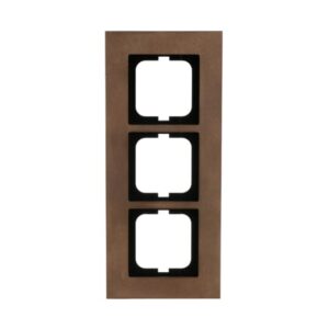 Abdeckrahmen 3-fach bronze - carat® 1723-821 Busch Jaeger 2CKA001754A4260