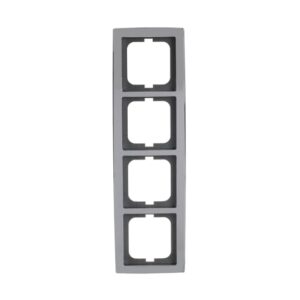 Abdeckrahmen 4-fach chrom glanz - solo® 1724-80G Busch Jaeger 2CKA001754A4329