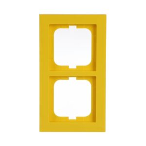 Abdeckrahmen 2-fach gelb - Busch-axcent® 1722-285 Busch Jaeger 2CKA001754A4335