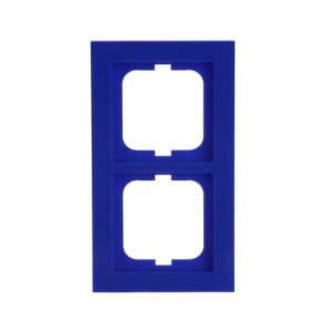 Abdeckrahmen 2-fach blau - Busch-axcent® 1722-288 Busch Jaeger 2CKA001754A4344