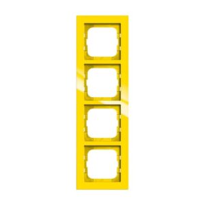 Abdeckrahmen 4-fach gelb - Busch-axcent® 1724-285 Busch Jaeger 2CKA001754A4348
