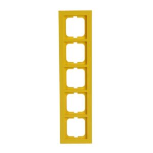 Abdeckrahmen 5-fach gelb - Busch-axcent® 1725-285 Busch Jaeger 2CKA001754A4349
