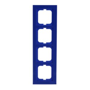 Abdeckrahmen 4-fach blau - Busch-axcent® 1724-288 Busch Jaeger 2CKA001754A4354