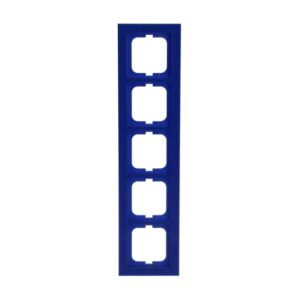 Abdeckrahmen 5-fach blau - Busch-axcent® 1725-288 Busch Jaeger 2CKA001754A4355