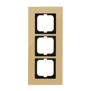Abdeckrahmen 3-fach gold - carat® 1723-823-101 Busch Jaeger 2CKA001754A4358