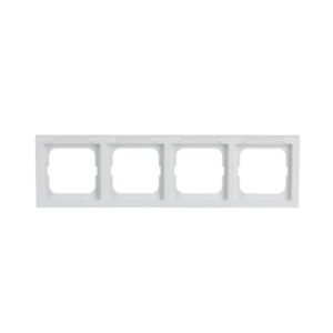 Abdeckrahmen mit Sichtfenster, waagerecht 4-fach studioweiß - future® linear 1734-184 NSK Busch Jaeger 2CKA001754A4370