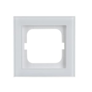 Abdeckrahmen 1-fach weißglas - Busch-axcent® pur 1721-280 Busch Jaeger 2CKA001754A4437