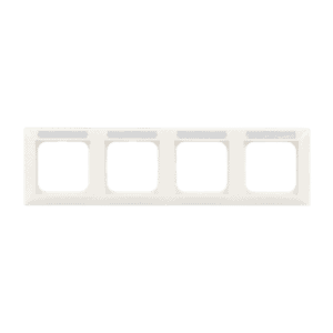 Abdeckrahmen mit Sichtfenster, waagerecht 4-fach alpinweiß - Busch-balance® SI 1734 NS-914 Busch Jaeger 2CKA001754A4551