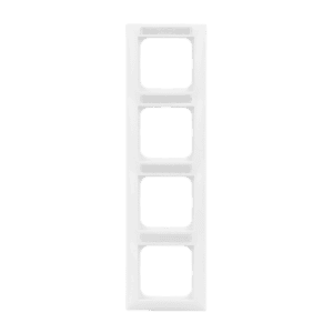 Abdeckrahmen mit Sichtfenster, senkrecht 4-fach alpinweiß - Busch-balance® SI 1724 NS-914 Busch Jaeger 2CKA001754A4554