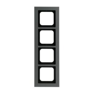 Abdeckrahmen 4-fach platin - Busch-axcent® pur 1724-270 Busch Jaeger 2CKA001754A4686