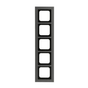Abdeckrahmen 5-fach platin - Busch-axcent® pur 1725-270 Busch Jaeger 2CKA001754A4687