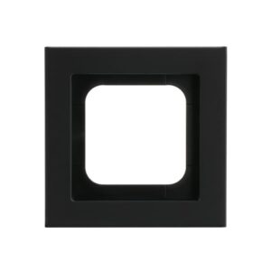 Abdeckrahmen 1-fach schwarz matt - Busch-axcent® pur 1721-275 Busch Jaeger 2CKA001754A4703