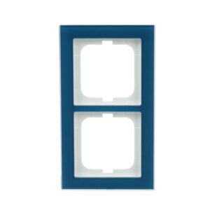 Abdeckrahmen 2-fach Glas Ozean - Busch-axcent® pur 1722-228 Busch Jaeger 2CKA001754A4756