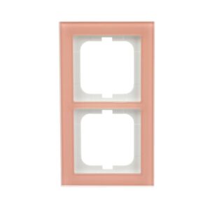 Abdeckrahmen 2-fach Glas Koralle - Busch-axcent® pur 1722-227 Busch Jaeger 2CKA001754A4766