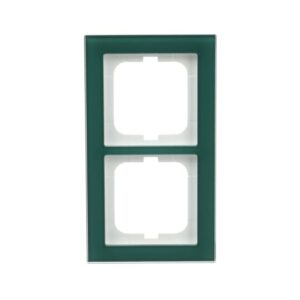 Abdeckrahmen 2-fach Glas Avocado - Busch-axcent® pur 1722-226 Busch Jaeger 2CKA001754A4771