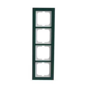 Abdeckrahmen 4-fach Glas Avocado - Busch-axcent® pur 1724-226 Busch Jaeger 2CKA001754A4773