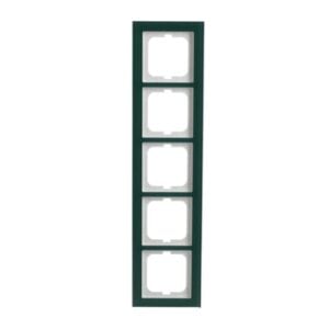 Abdeckrahmen 5-fach Glas Avocado - Busch-axcent® pur 1725-226 Busch Jaeger 2CKA001754A4774