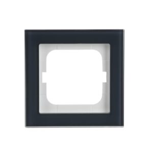 Abdeckrahmen 1-fach Glas Auster - Busch-axcent® pur 1721-229 Busch Jaeger 2CKA001754A4780
