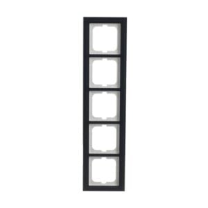 Abdeckrahmen 5-fach Glas Auster - Busch-axcent® pur 1725-229 Busch Jaeger 2CKA001754A4784