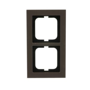 Abdeckrahmen 2-fach papierbraun - Busch-axcent® pur 1722-243 Busch Jaeger 2CKA001754A4791