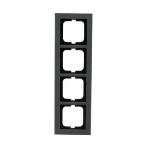Abdeckrahmen 4-fach betongrau - Busch-axcent® pur 1724-298 Busch Jaeger 2CKA001754A4798