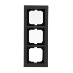 Abdeckrahmen 3-fach schiefergrau - Busch-axcent® pur 1723-290 Busch Jaeger 2CKA001754A4807