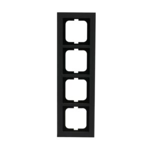 Abdeckrahmen 4-fach schiefergrau - Busch-axcent® pur 1724-290 Busch Jaeger 2CKA001754A4808