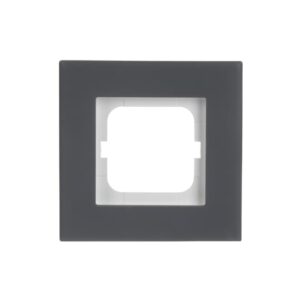 Abdeckrahmen 1-fach Porzellan anthrazit - carat® 1721-815 Busch Jaeger 2CKA001754A4820