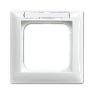 Abdeckrahmen mit Sichtfenster mit Beschriftungsfeld 1-fach alpinweiß - Busch-balance® SI 1721 NSK-914 Busch Jaeger 2CKA001754A4826