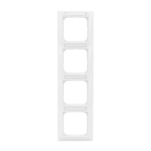 Abdeckrahmen mit Sichtfenster, senkrecht 4-fach alpinweiß - Busch-balance® SI 1724 NSK-914 Busch Jaeger 2CKA001754A4829