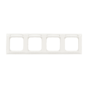 Abdeckrahmen mit Sichtfenster, waagerecht 4-fach alpinweiß - Busch-balance® SI 1734 NSK-914 Busch Jaeger 2CKA001754A4832