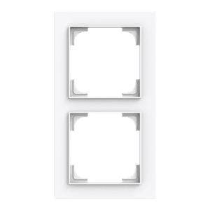 Abdeckrahmen 2-fach studioweiß - Busch-art linear® 1722-44G Busch Jaeger 2CKA001754A4845